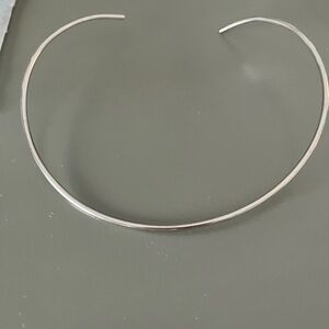 925 Solid Sterling Silver Collar Necklace